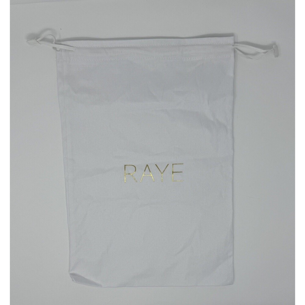 RAYE White Dust Bag Cover Shoes Purse Handbags 15.5”x11.5”